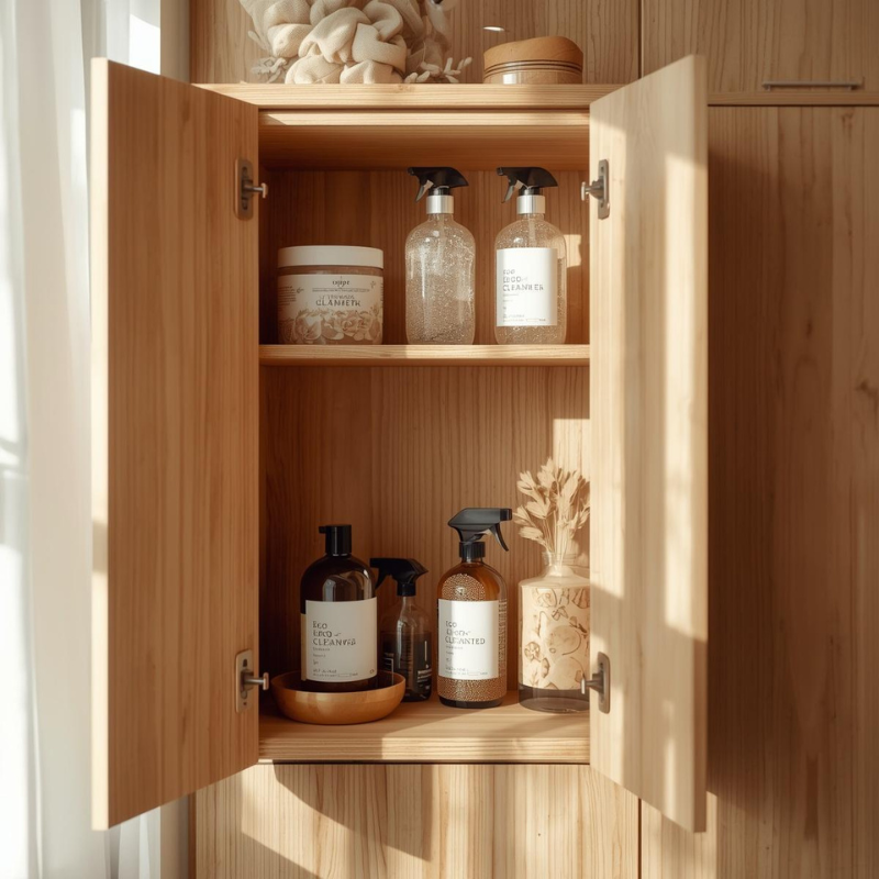 Cleaning cupboard